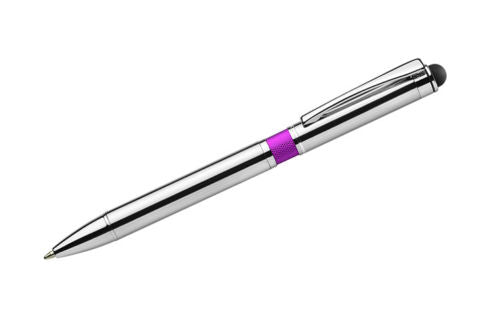 Promotional Personalised Laser Engraved Metal Ballpoint Stylus Pen!