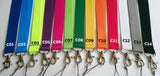 Personalised, printed lanyard/neck strap with your text