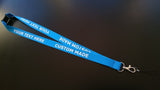 Personalised, printed lanyard/neck strap with your text