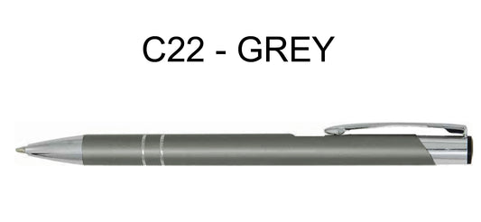 80 x grey pen with black ink