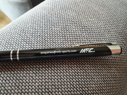 300 x black ballpoint pen with MFC-sports design [black ink]