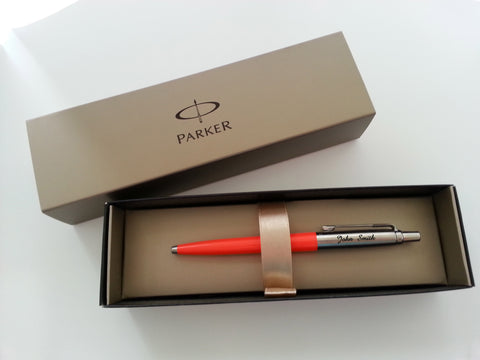 Parker Jotter Orange with black ink + gift box