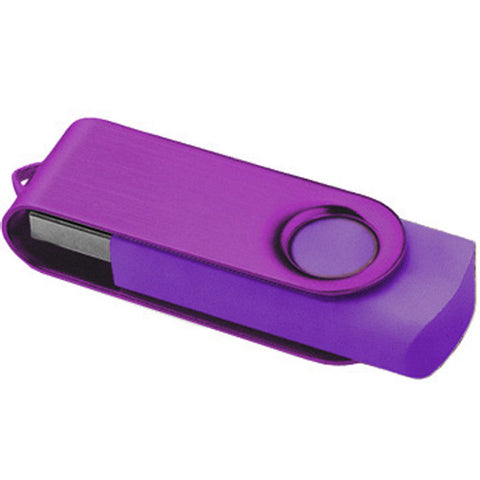 Purple 8 GB USB Memory stick (engraved)